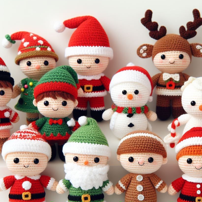 Adorno de personaje Niña Noel.