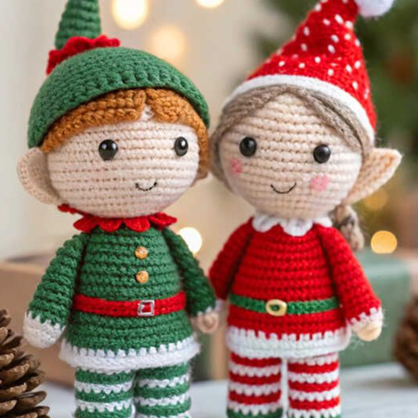 Adorno de personaje Papá Noel.