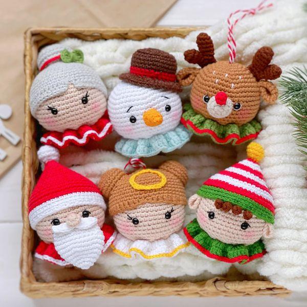 Cabezas Navideñas